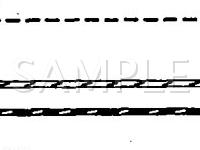 1992 Mercury Sable  3.8 V6 GAS Wiring Diagram