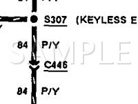 1992 Ford Thunderbird LX 3.8 V6 GAS Wiring Diagram
