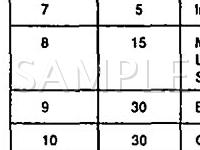 1992 Lincoln Town CAR Executive 4.6 V8 GAS Wiring Diagram