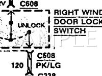 1993 Ford Aerostar  4.0 V6 GAS Wiring Diagram