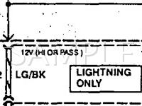1993 Ford F-150 Pickup  4.9 L6 GAS Wiring Diagram