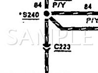 1993 Ford Crown Victoria  4.6 V8 GAS Wiring Diagram
