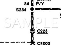 1993 Ford Crown Victoria S 4.6 V8 GAS Wiring Diagram