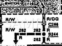 1993 Ford Escort LX 1.9 L4 GAS Wiring Diagram