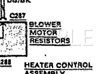 1993 Mercury Tracer LTS 1.8 L4 GAS Wiring Diagram