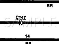 1993 Ford Explorer  4.0 V6 GAS Wiring Diagram