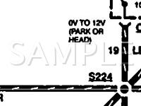 1993 Ford Explorer  4.0 V6 GAS Wiring Diagram