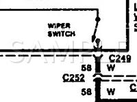 1993 Ford Explorer  4.0 V6 GAS Wiring Diagram