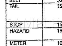 1993 Ford Festiva GL 1.3 L4 GAS Wiring Diagram