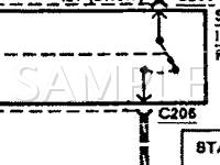1993 Lincoln Mark Viii  4.6 V8 GAS Wiring Diagram