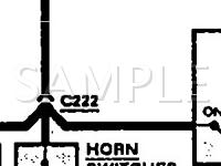 1993 Lincoln Mark Viii  4.6 V8 GAS Wiring Diagram