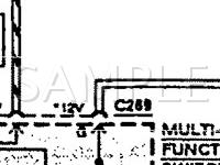 1993 Lincoln Mark Viii  4.6 V8 GAS Wiring Diagram