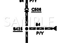 1993 Lincoln Mark Viii  4.6 V8 GAS Wiring Diagram