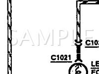 1993 Ford Mustang GT 5.0 V8 GAS Wiring Diagram