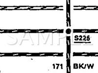 1993 Ford Mustang Cobra 5.0 V8 GAS Wiring Diagram