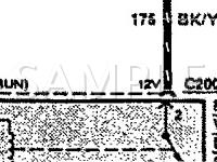 1993 Ford Mustang GT 5.0 V8 GAS Wiring Diagram
