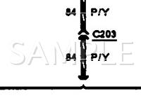 1993 Ford Mustang GT 5.0 V8 GAS Wiring Diagram