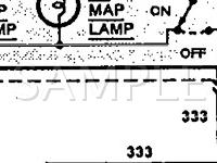 1993 Ford Probe GT 2.5 V6 GAS Wiring Diagram