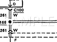 1993 Ford Probe SE 2.0 L4 GAS Wiring Diagram