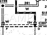 1993 Ford Probe SE 2.0 L4 GAS Wiring Diagram