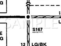 1993 Ford Ranger Super 4.0 V6 GAS Wiring Diagram