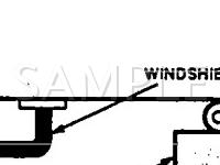 1993 Ford Taurus LX 3.0 V6 GAS Wiring Diagram