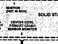 1993 Ford Taurus LX 3.8 V6 GAS Wiring Diagram