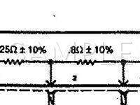 1993 Ford Tempo LX 3.0 V6 GAS Wiring Diagram