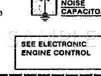 1993 Lincoln Town CAR Jack Nicklaus 4.6 V8 GAS Wiring Diagram