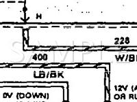 1993 Lincoln Town CAR Jack Nicklaus 4.6 V8 GAS Wiring Diagram