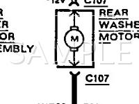 1993 Mercury Villager  3.0 V6 GAS Wiring Diagram