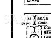 1994 Ford Aerostar  4.0 V6 GAS Wiring Diagram