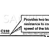 1994 Ford Aspire  1.3 L4 GAS Wiring Diagram