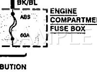 1994 Ford Aspire SE 1.3 L4 GAS Wiring Diagram