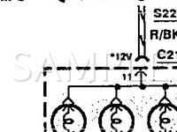 1994 Ford Aspire  1.3 L4 GAS Wiring Diagram
