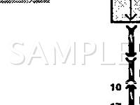 1994 Ford Aspire SE 1.3 L4 GAS Wiring Diagram