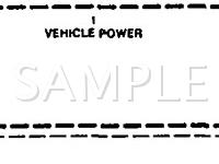 1994 Ford F-150 Pickup Super CAB 4.9 L6 GAS Wiring Diagram