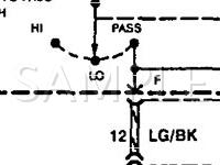 1994 Mercury Grand Marquis  4.6 V8 GAS Wiring Diagram