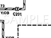 1994 Ford Escort GT 1.8 L4 GAS Wiring Diagram
