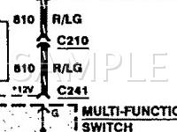 1994 Ford Mustang  3.8 V6 GAS Wiring Diagram