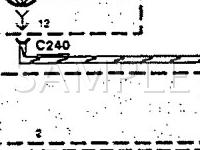 1994 Ford Probe GT 2.5 V6 GAS Wiring Diagram