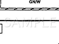 1994 Ford Probe GT 2.5 V6 GAS Wiring Diagram