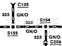 1994 Ford Probe SE 2.0 L4 GAS Wiring Diagram
