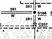 1994 Ford Probe GT 2.5 V6 GAS Wiring Diagram