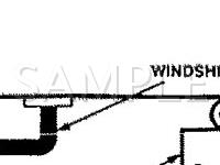 1994 Mercury Sable  3.8 V6 GAS Wiring Diagram