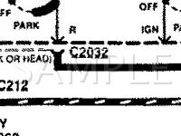 1994 Mercury Sable  3.8 V6 GAS Wiring Diagram