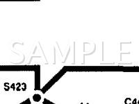 1994 Mercury Sable  3.0 V6 GAS Wiring Diagram
