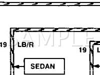 1994 Mercury Sable  3.0 V6 GAS Wiring Diagram