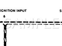 1994 Ford Taurus GL 3.0 V6 FLEX Wiring Diagram