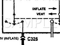 1994 Mercury Sable  3.0 V6 GAS Wiring Diagram
